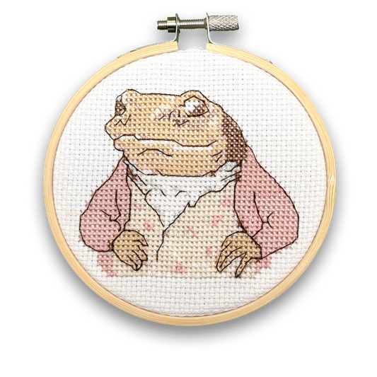 Beatrix Potter - Jeremy Fisher Mini Cross Stitch Kit