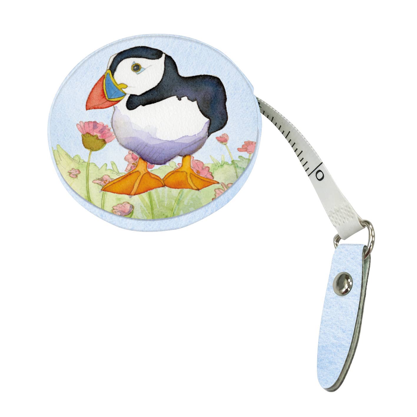 Sea Thrift Puffins Tape Measure