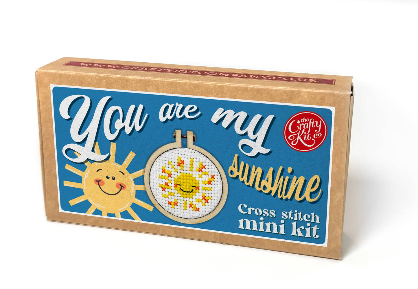 "You are my Sunshine" Mini Matchbox broderikit