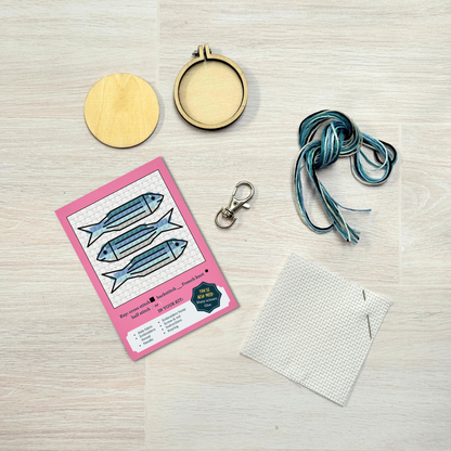 Packed with Love! Mini Matchbox Cross Stitch Kit