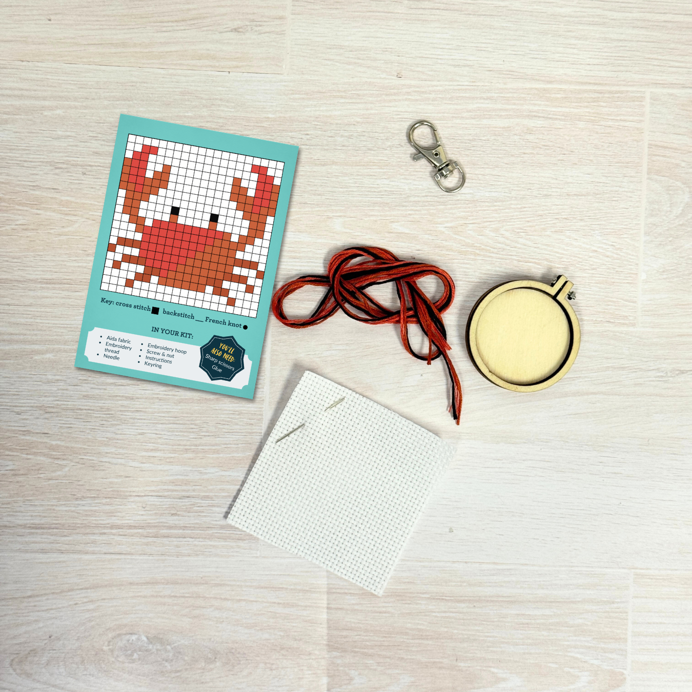 Always By Your Side Mini Matchbox Cross Stitch Kit