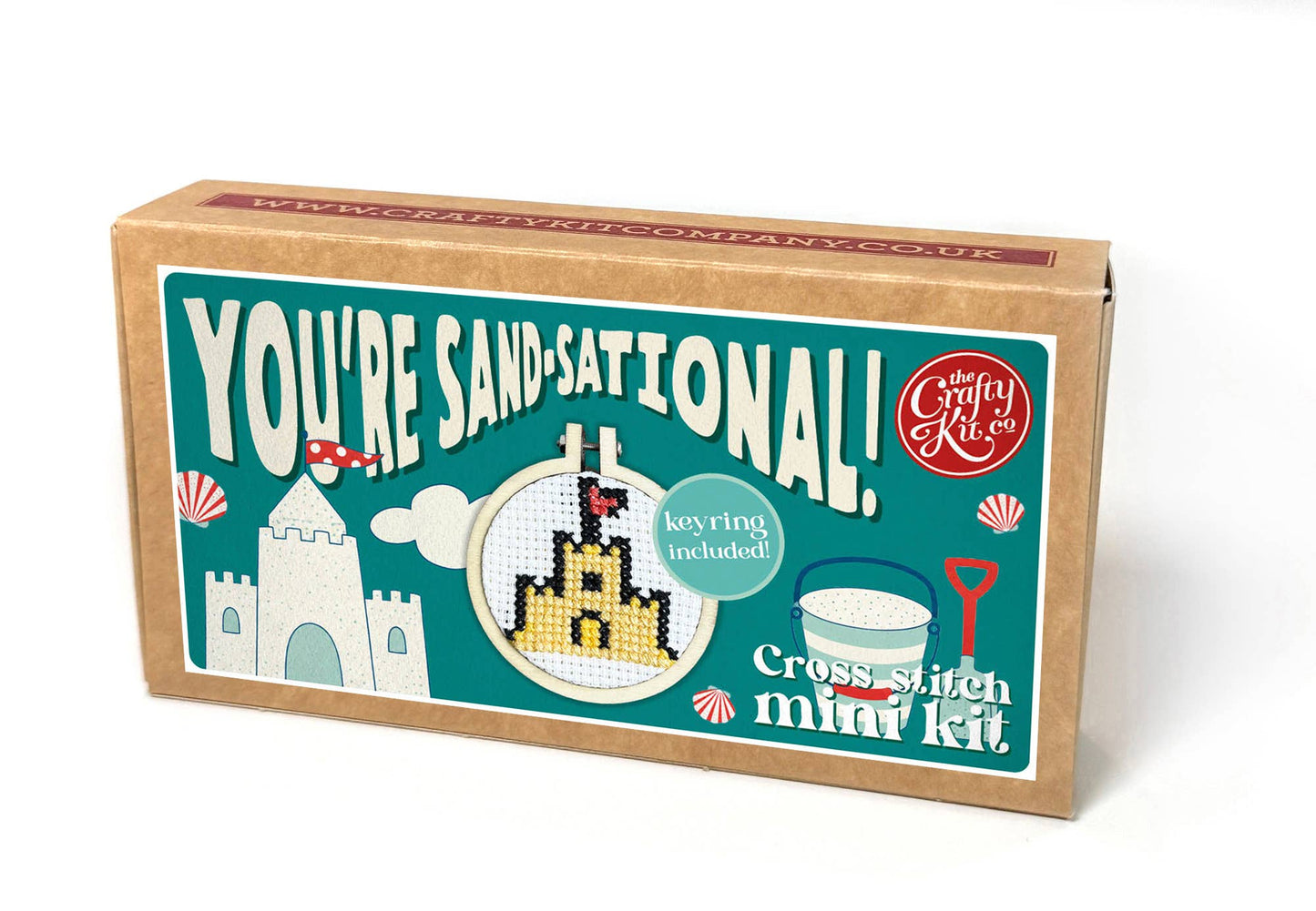 You're Sand-sational! Mini Matchbox Cross Stitch Kit