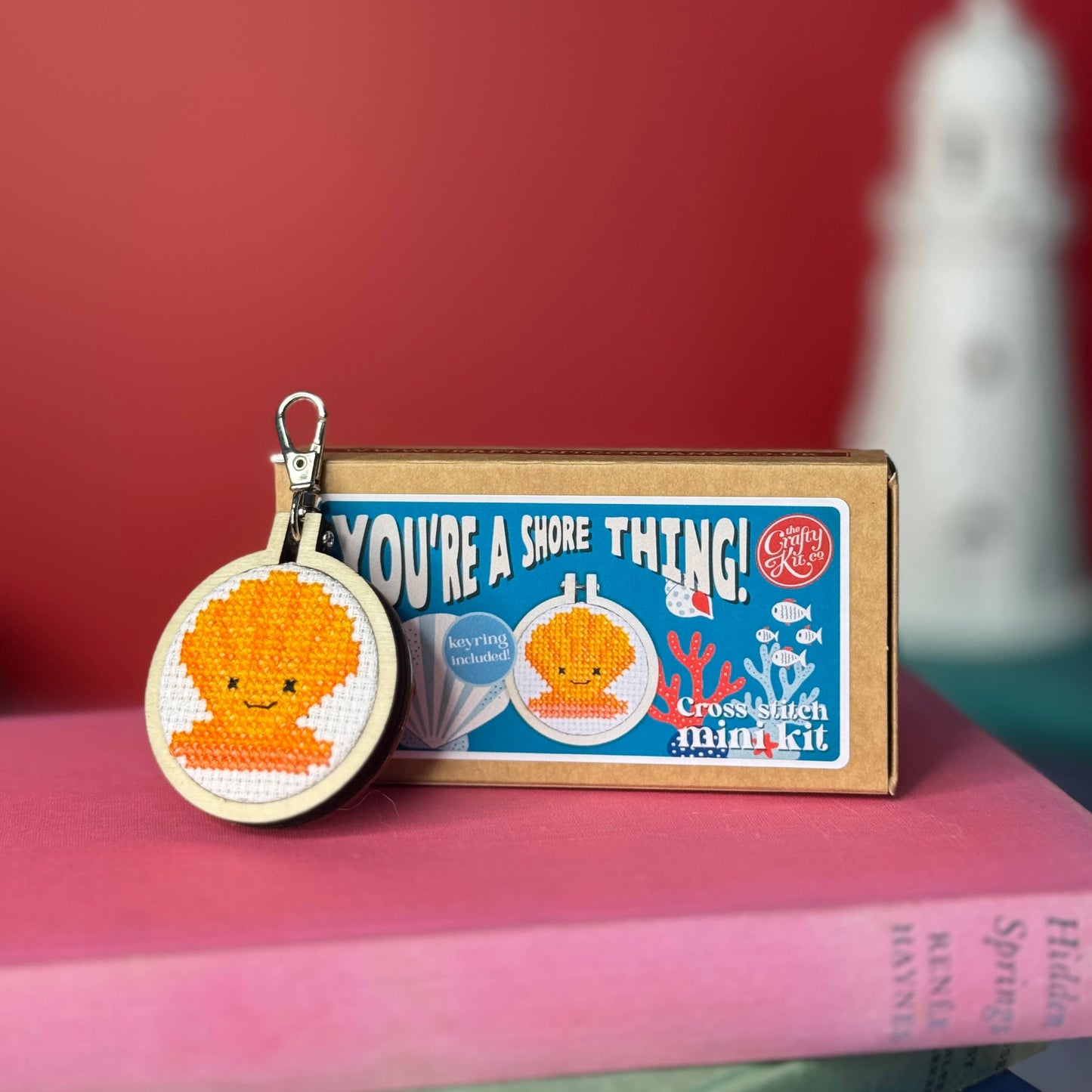 You're a Shore Thing! Mini Matchbox Cross Stitch Kit