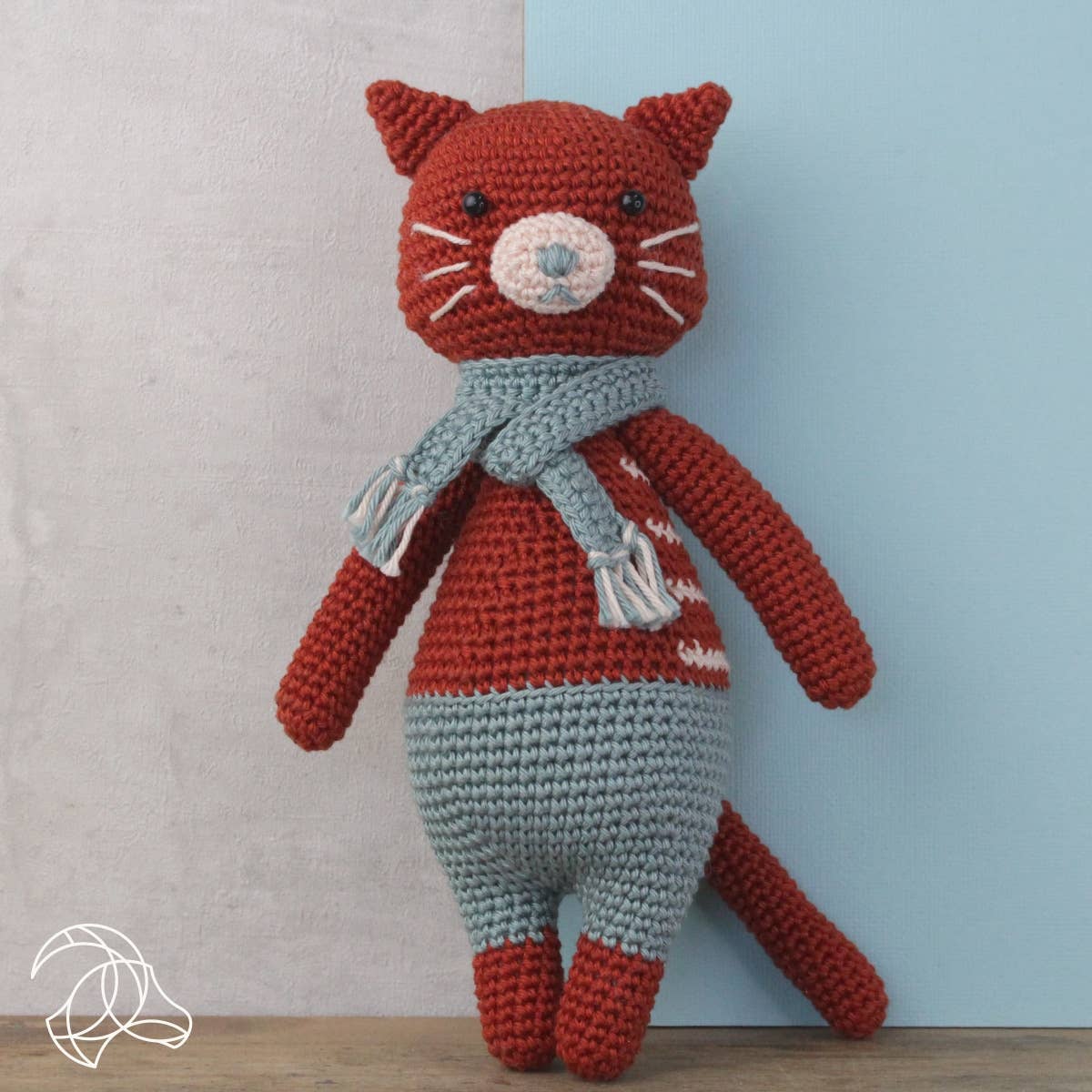 Virk-kit Katten Pixie - DIY Crochet Kit Pixie Cat