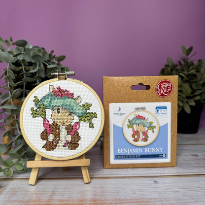 Beatrix Potter - Benjamin Bunny Mini Cross Stitch Kit