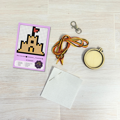 You're Sand-sational! Mini Matchbox Cross Stitch Kit