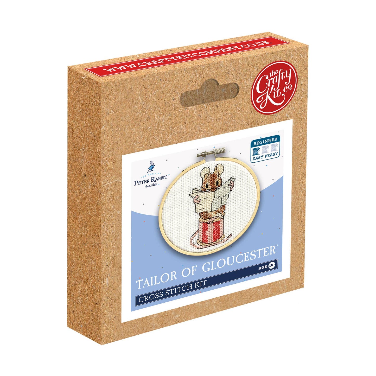 Beatrix Potter - Tailor of Gloucester Mini Cross Stitch Kit