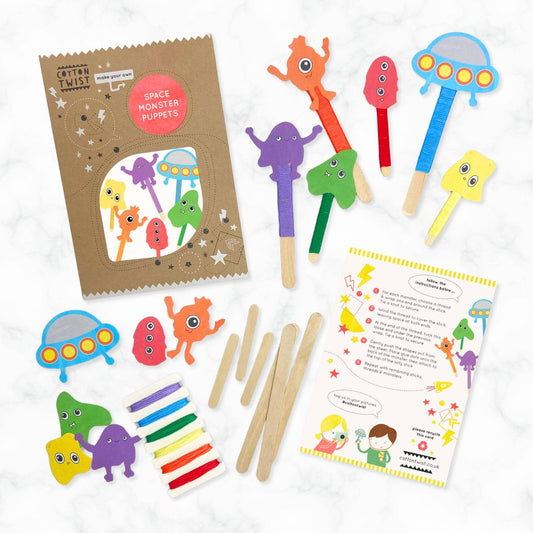 Läskiga rymdmonster, pyssel-kit