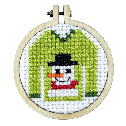 Christmas Jumper Mini Matchbox Christmas Cross Stitch Kit