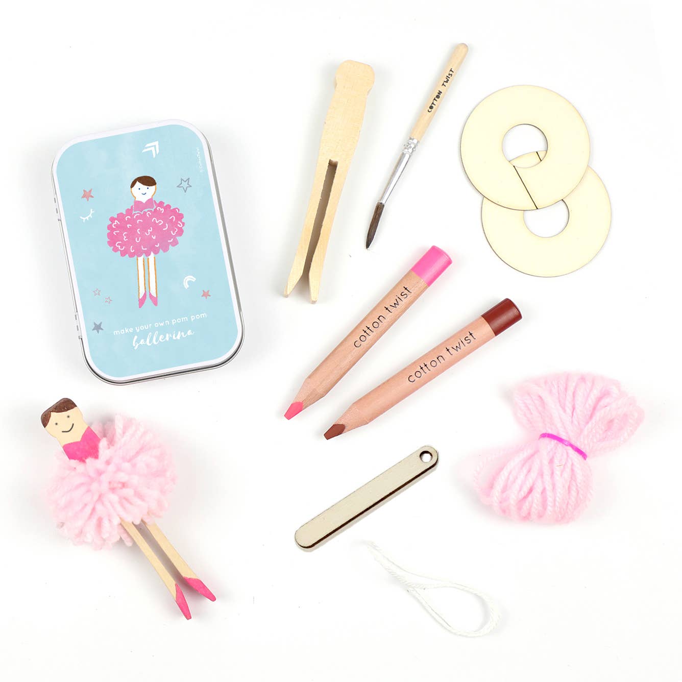 Pom Pom Ballerina Gift Kit