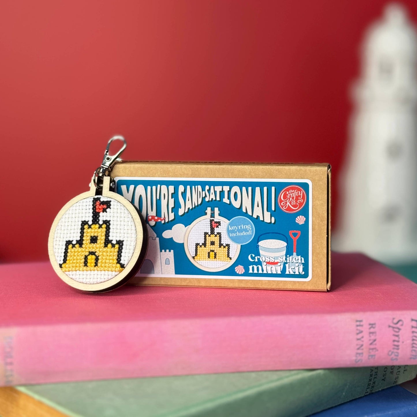 You're Sand-sational! Mini Matchbox Cross Stitch Kit