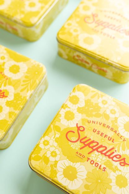 Embroidery Starter Kit Sewing Tin