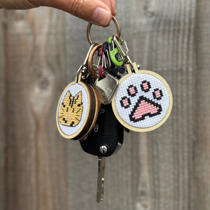 Santa Mini Matchbox Christmas Cross Stitch Kit