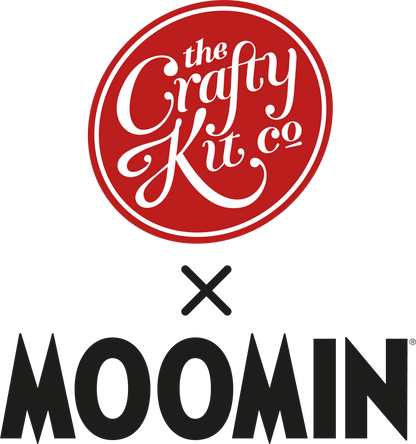 Mumintrollet läser, broderikit