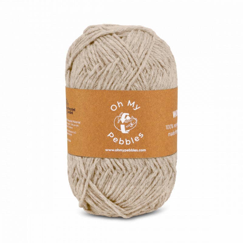 WOOLLY -  100% recycled. Återvunnet från kasserade kläder