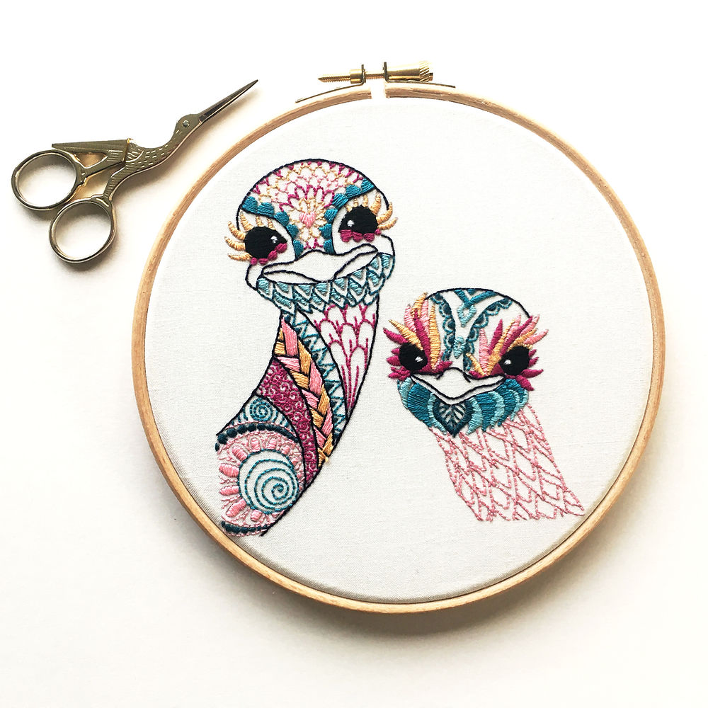 Broderikit  - Embroidery Kits from Cinnamon Stitching