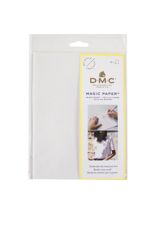 Vattenlösligt papper Magic Paper Blank Sheet
