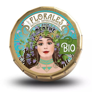 Les Florales - söt liten ask med pastiller i olika smaker