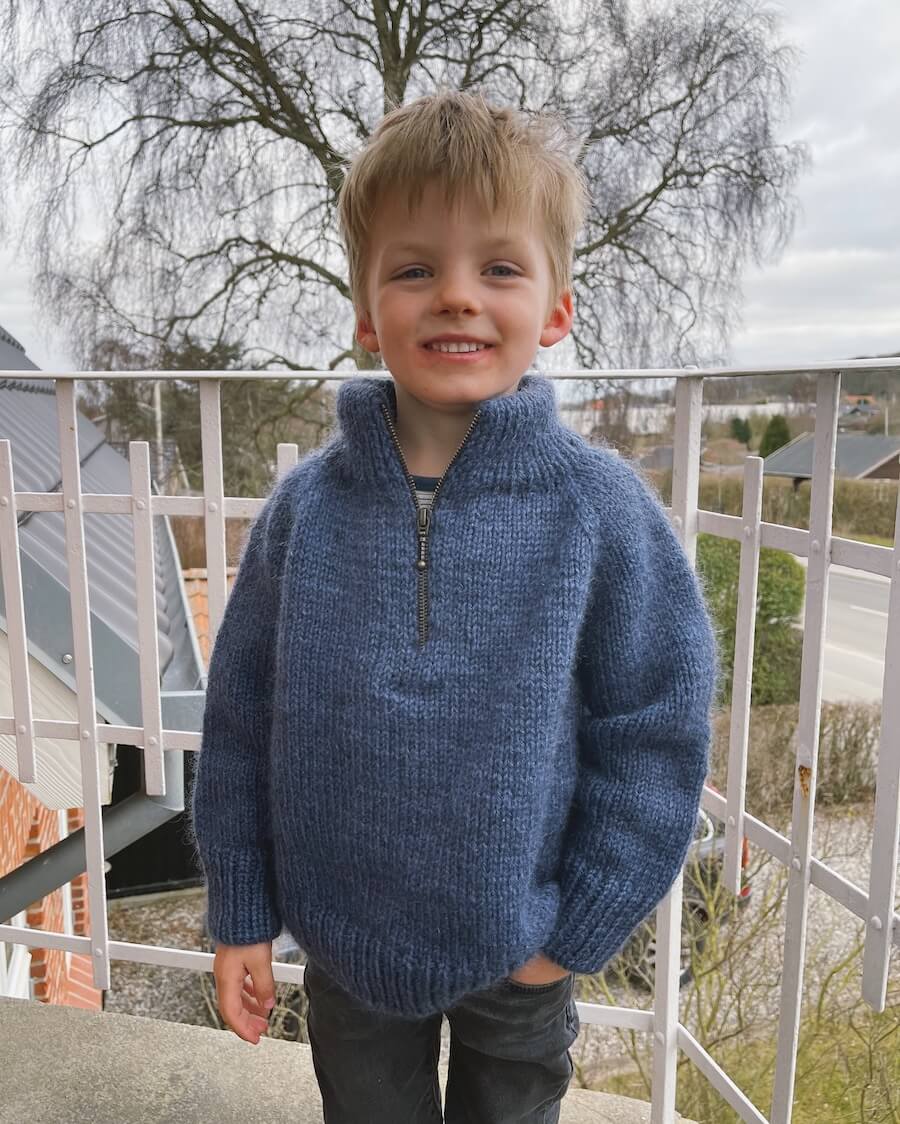 Zipper Sweater Junior