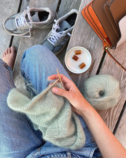 Novice Cardigan – Mohair Edition