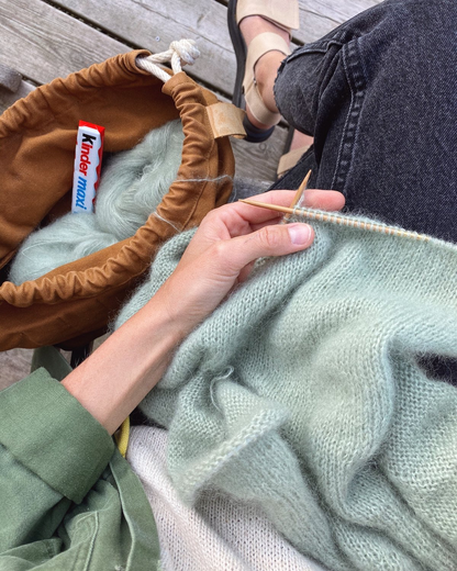 Novice Cardigan – Mohair Edition